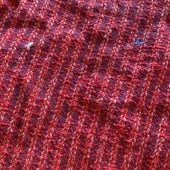 J CREW Red white and blue Infinity scarf - Picture 6 of 6